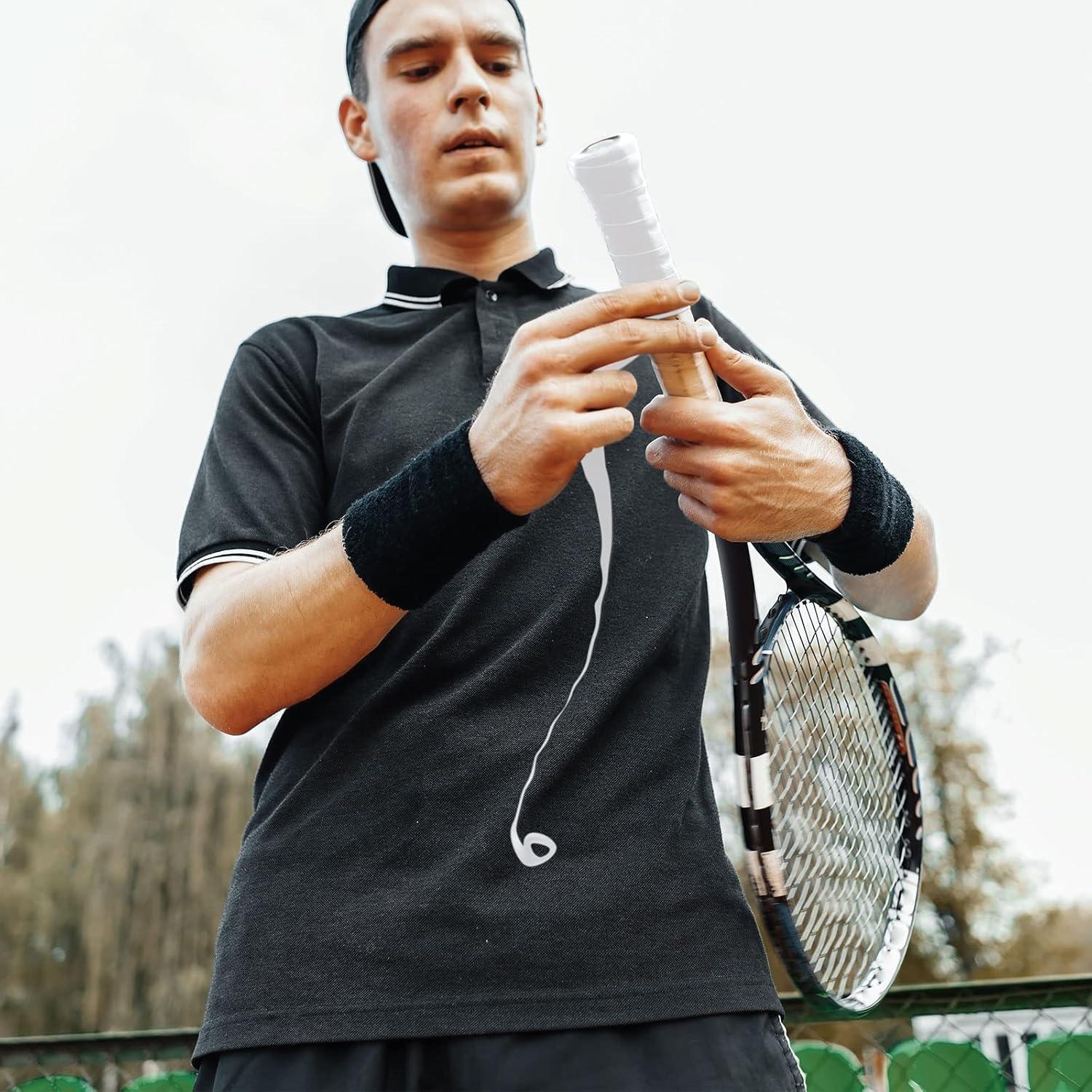 Cinta de Agarre Jerify 24 Piezas para Raquetas de Tenis y Bádminton