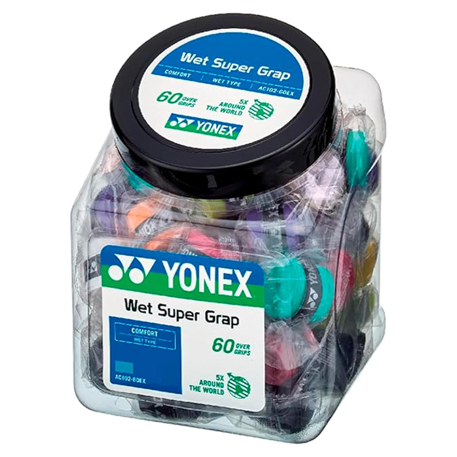 Overgrip YONEX Super Grap 60 Unidades Poliuretano Duradero