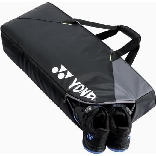 Bolsa de Raquetas YONEX Club Negra - Capacidad 6 Raquetas
