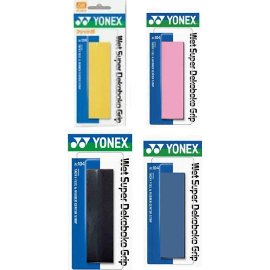 Cinta de agarre YONEX AC104 para Padel - Negro