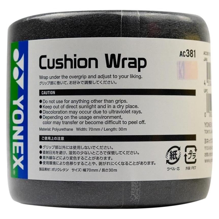Cinta de Amortiguación Yonex Cushion Wrap 70mm x 27m