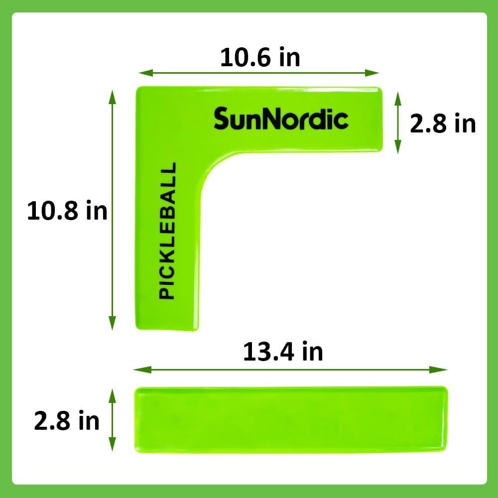 Kit de Marcadores de Cancha de Pickleball SunNordic - 18 Piezas