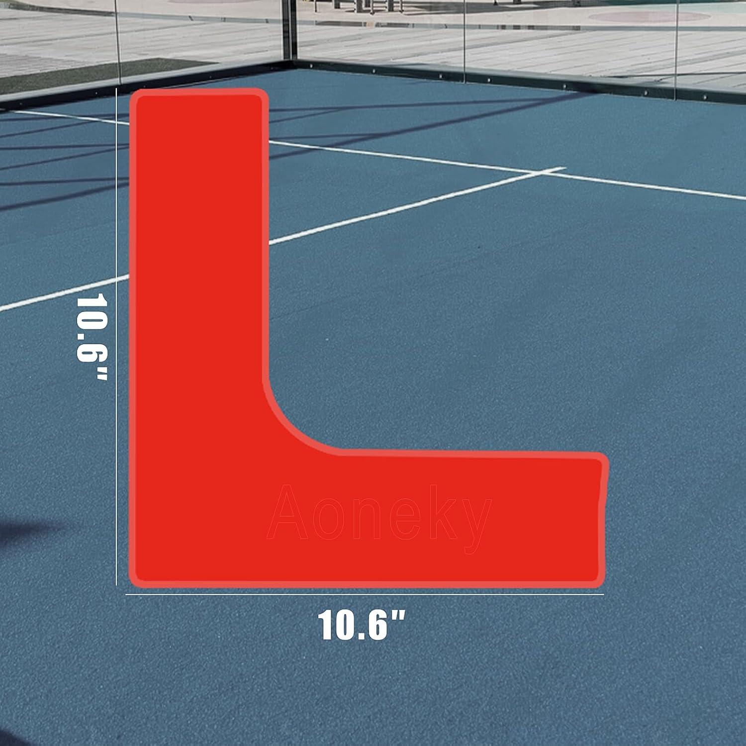 Kit de Marcadores de Cancha Aoneky para Tenis y Bádminton