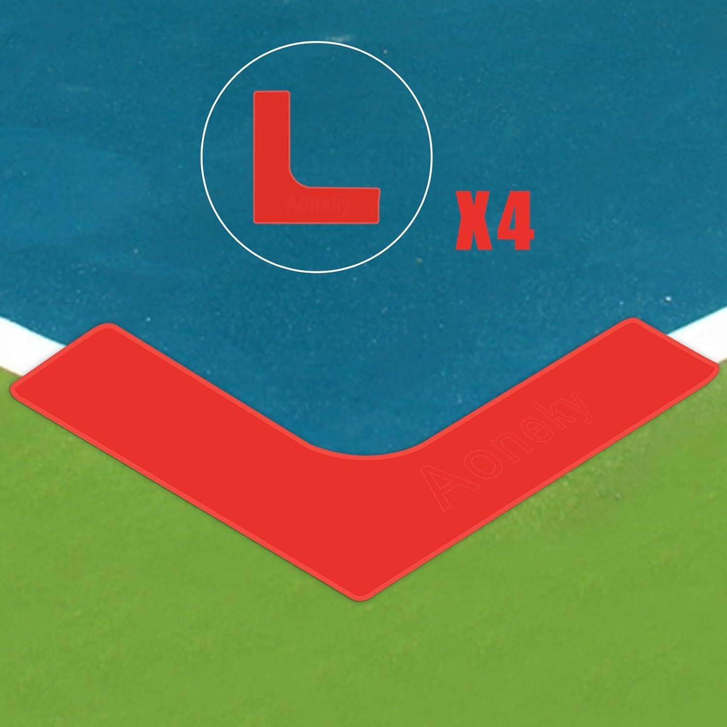 Kit de Marcadores de Cancha Aoneky para Tenis y Bádminton