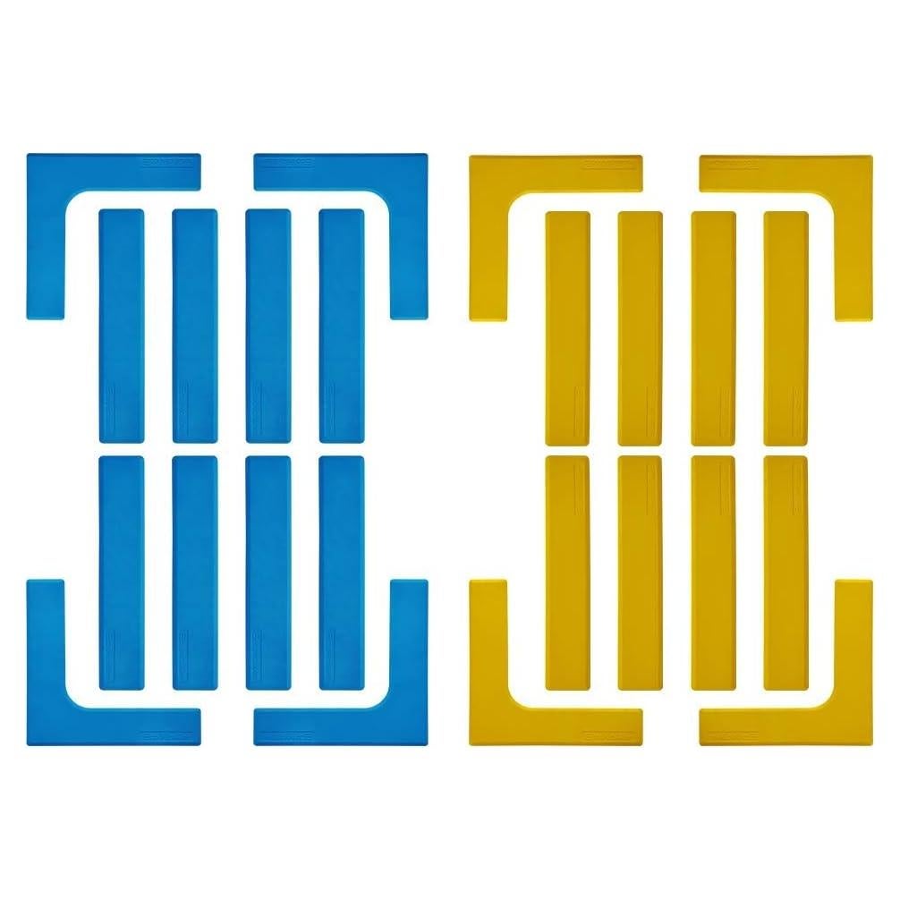 Conjunto de Marcadores de Campo Eco Walker TY639 - 16 Líneas y 8 Esquinas