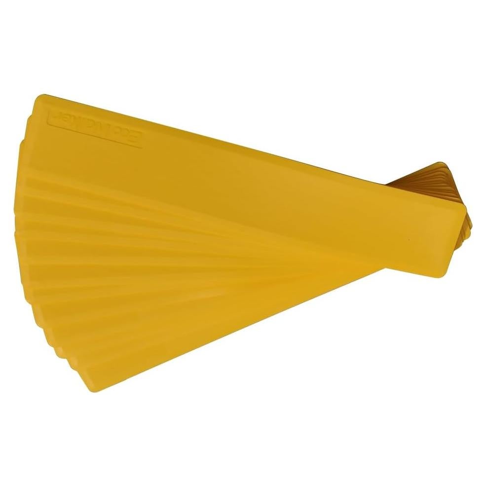 Conjunto de 10 Marcadores de Línea Amarillos Eco Walker 37 cm
