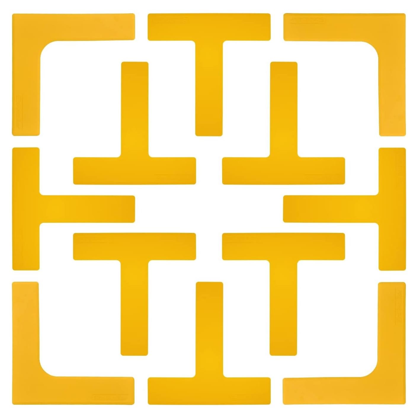 Conjunto de Marcadores de Entrenamiento Eco Walker TY641 - Amarillo