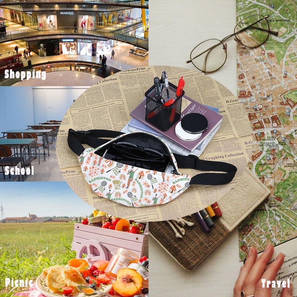 Bolsa de Cadera MY HAPPY PLACE para Jugadoras de Bádminton