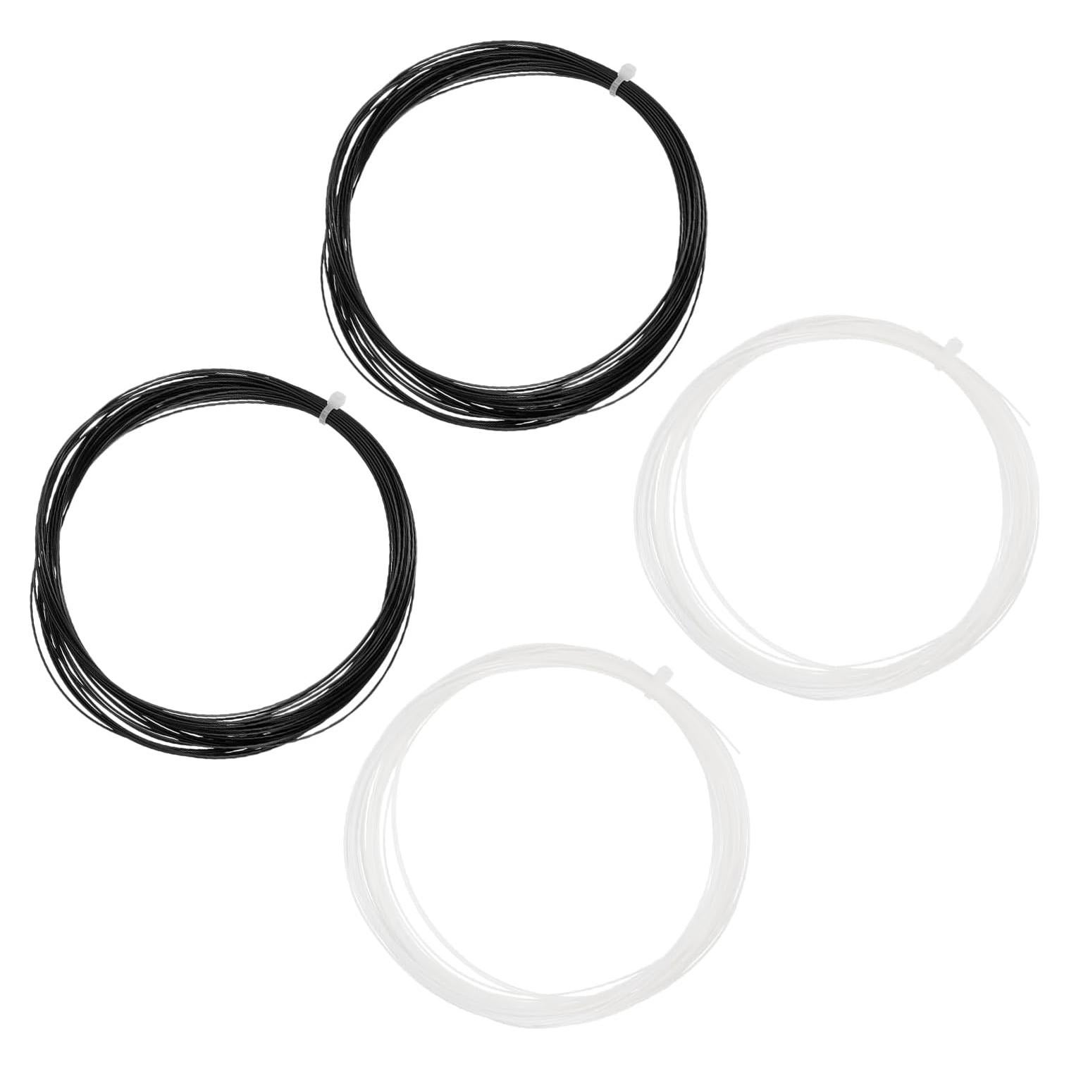 Paquete de 4 Cuerdas de Bádminton M METERXITY Nylon 10M