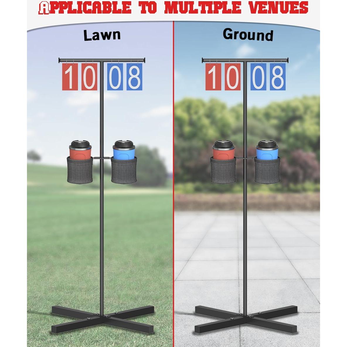 Tablero de Puntuación Manual Queension QSN-SKS-G-B con Soporte