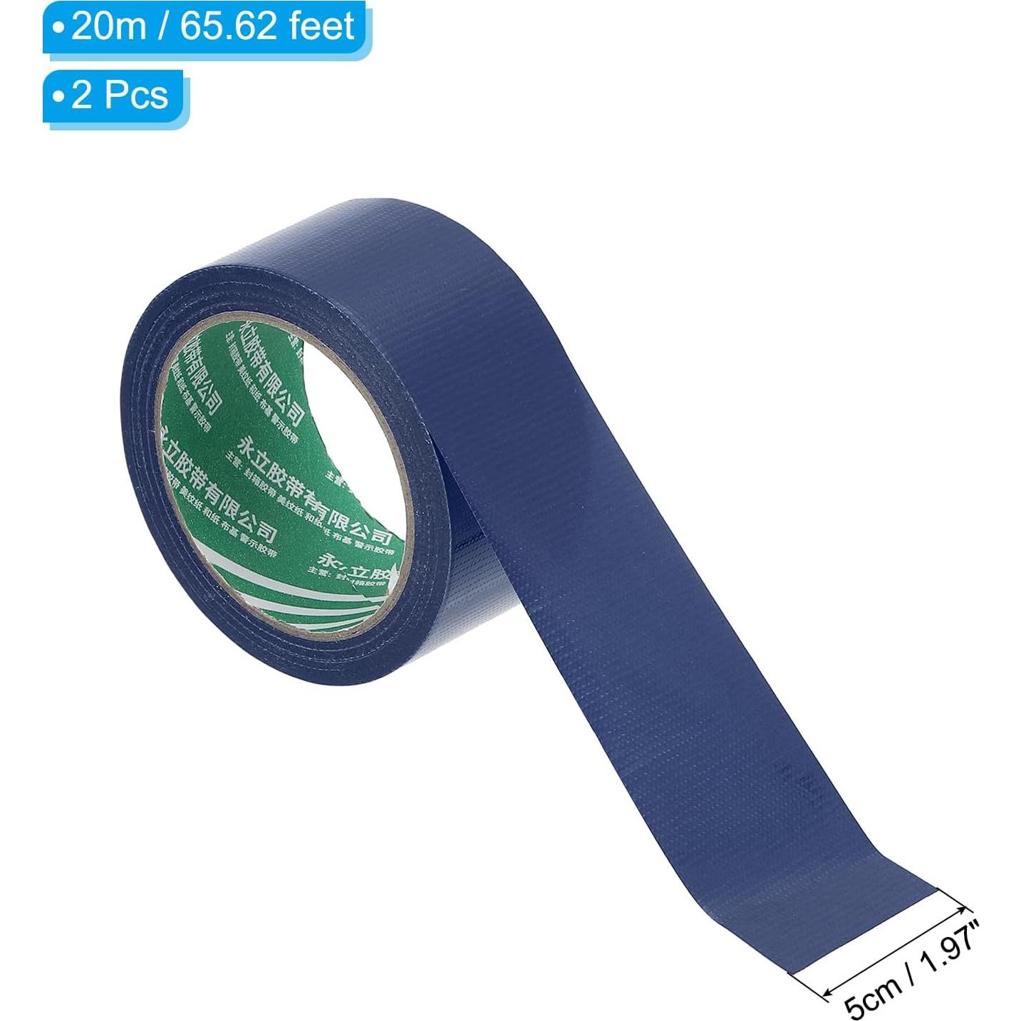 Cinta de Marcado para Cancha de Pickleball PATIKIL 5cm x 20m Azul Marino