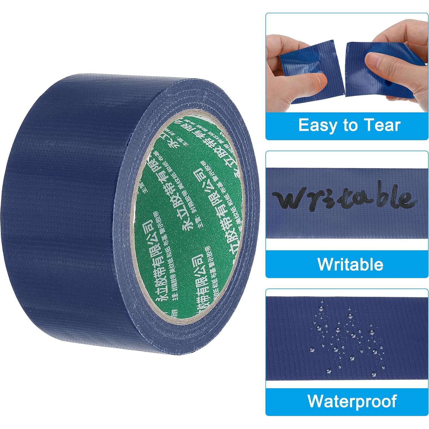 Cinta de Marcado para Cancha de Pickleball PATIKIL 5cm x 20m Azul Marino