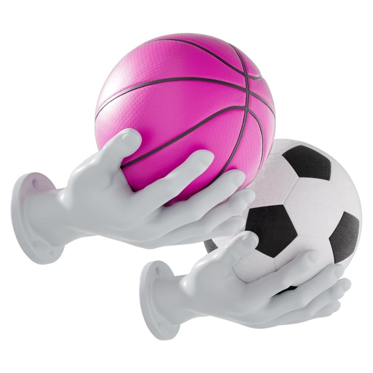 Soporte de Baloncesto de Pared AwnPror Forma de Mano 2PCS