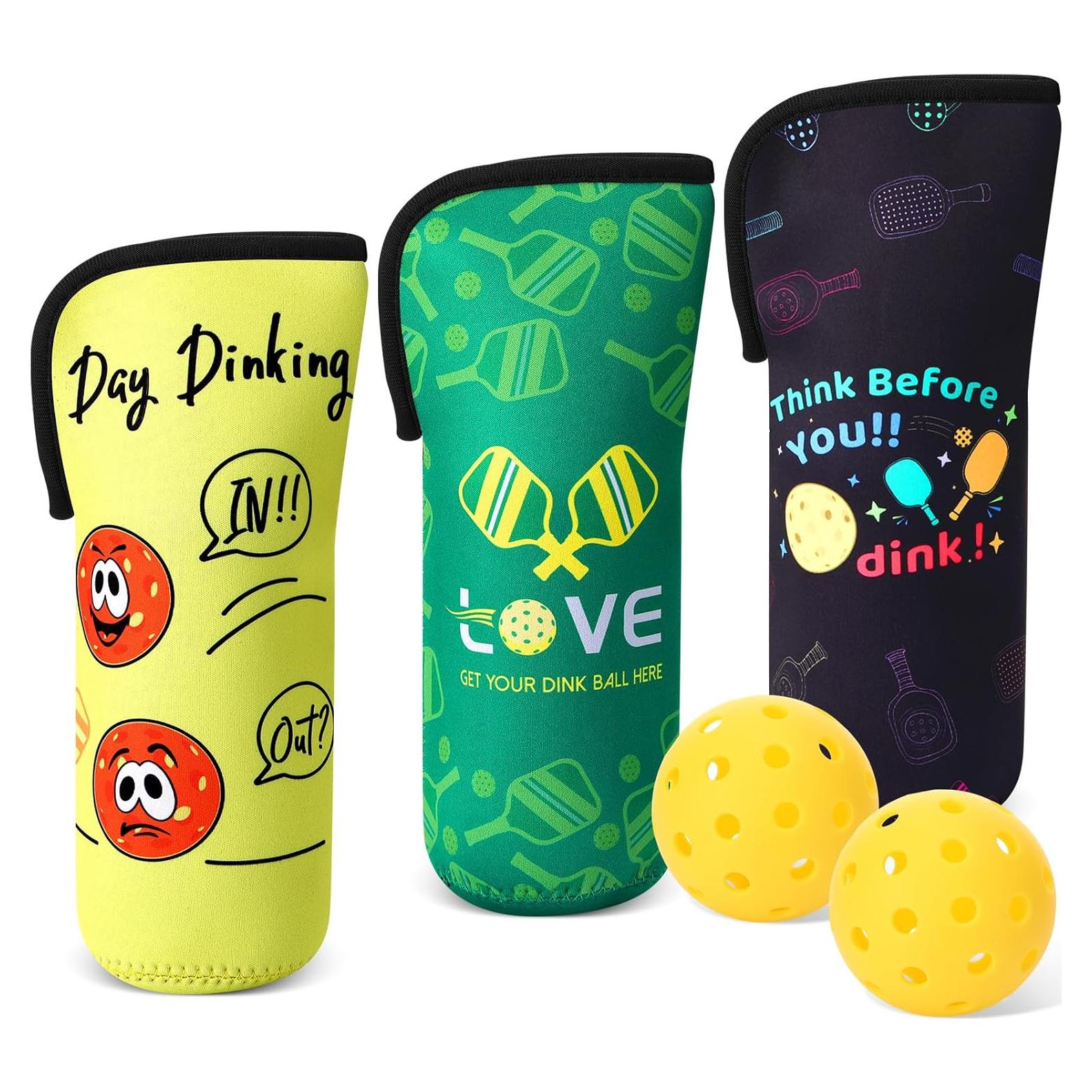 3 Bolsas de Almacenamiento de Pickleball Sunnymove Multicolor