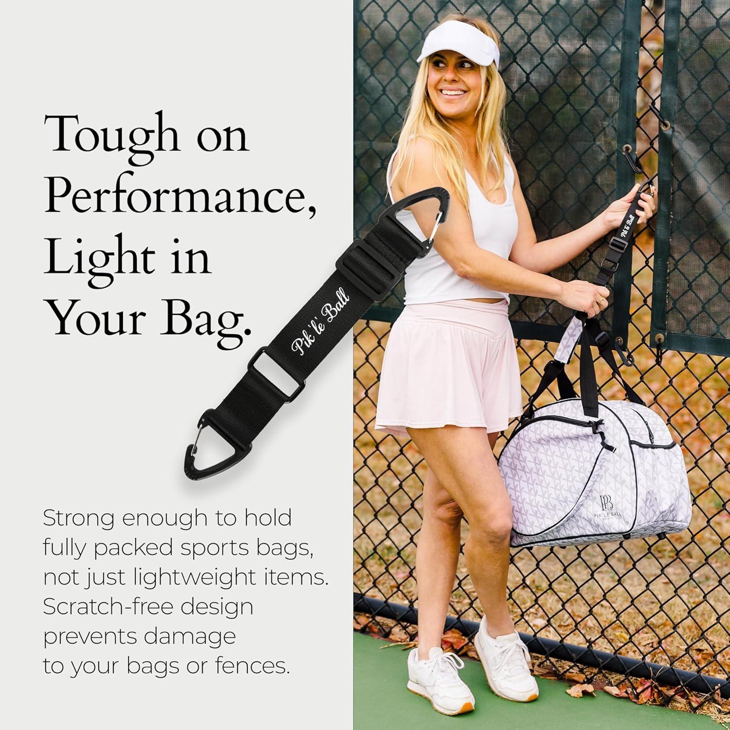 Gancho para Cercas Pik'le'Ball - Soporte de Bolsa Resistente