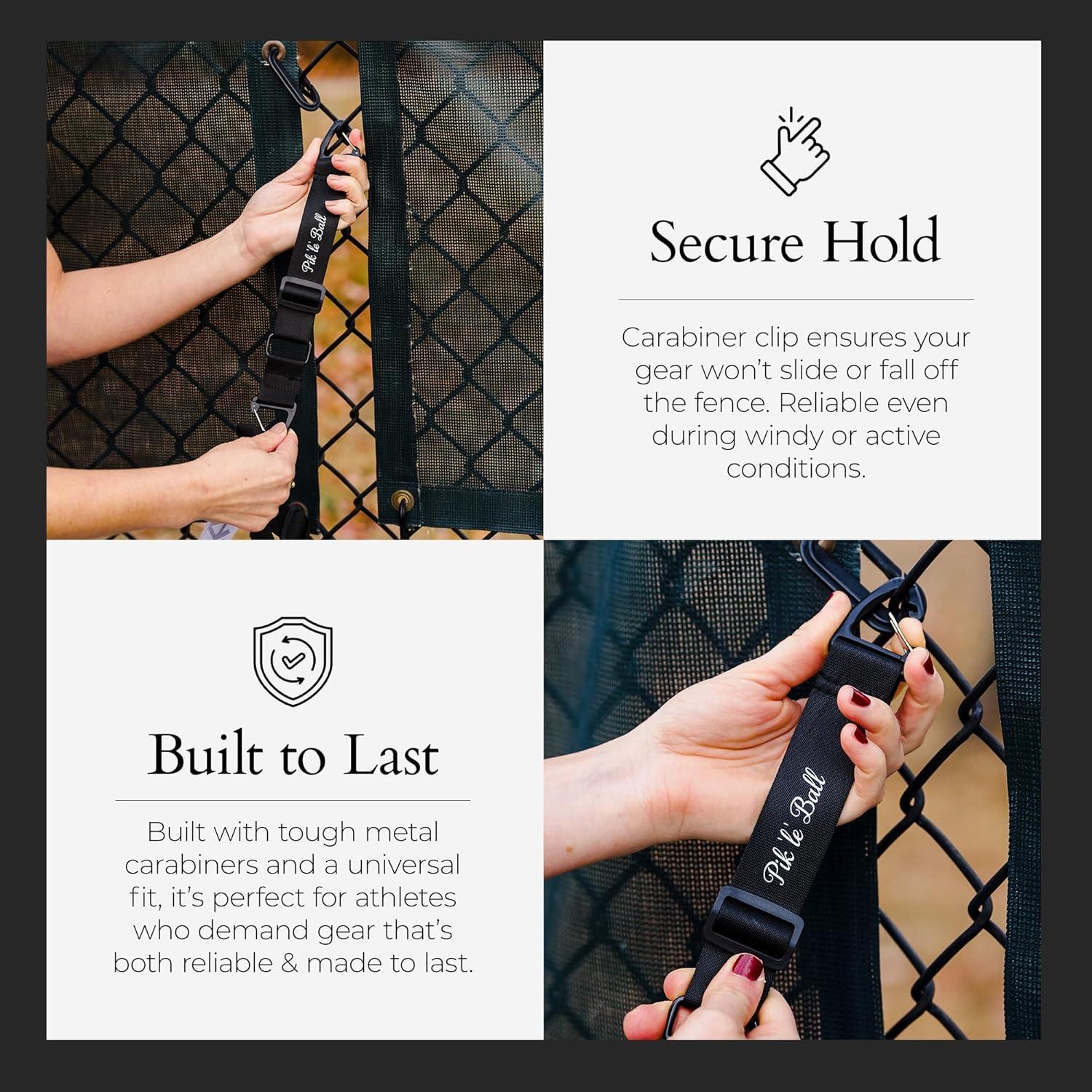 Gancho para Cercas Pik'le'Ball - Soporte de Bolsa Resistente