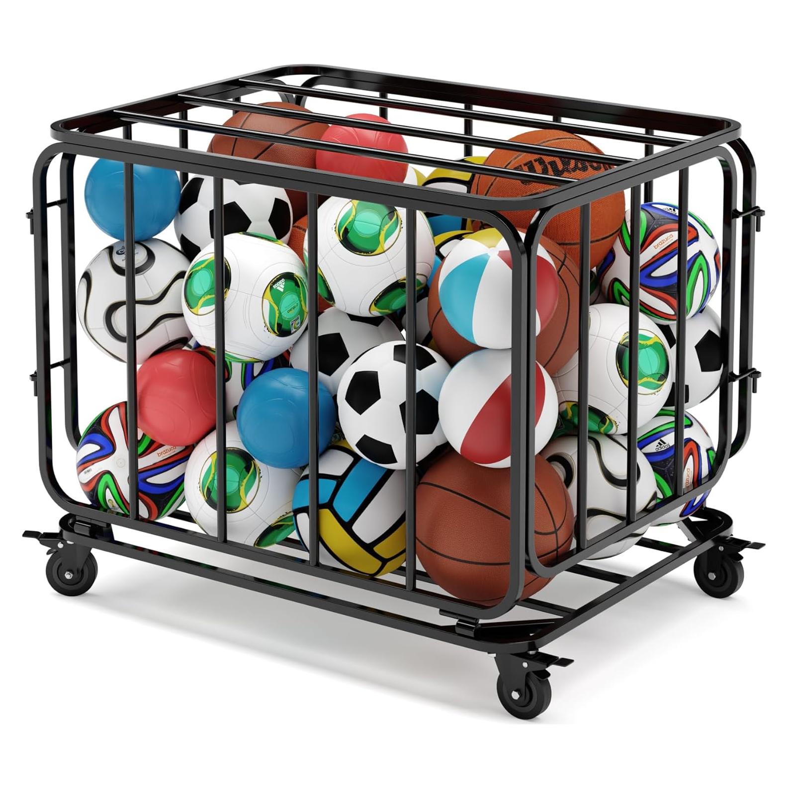 Carro de Pelotas Houseables, Almacenamiento Grande 90cm