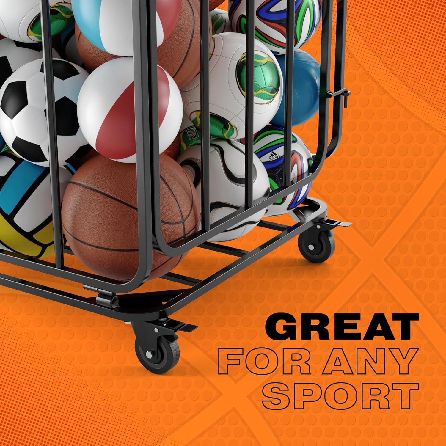 Carro de Pelotas Houseables, Almacenamiento Grande 90cm