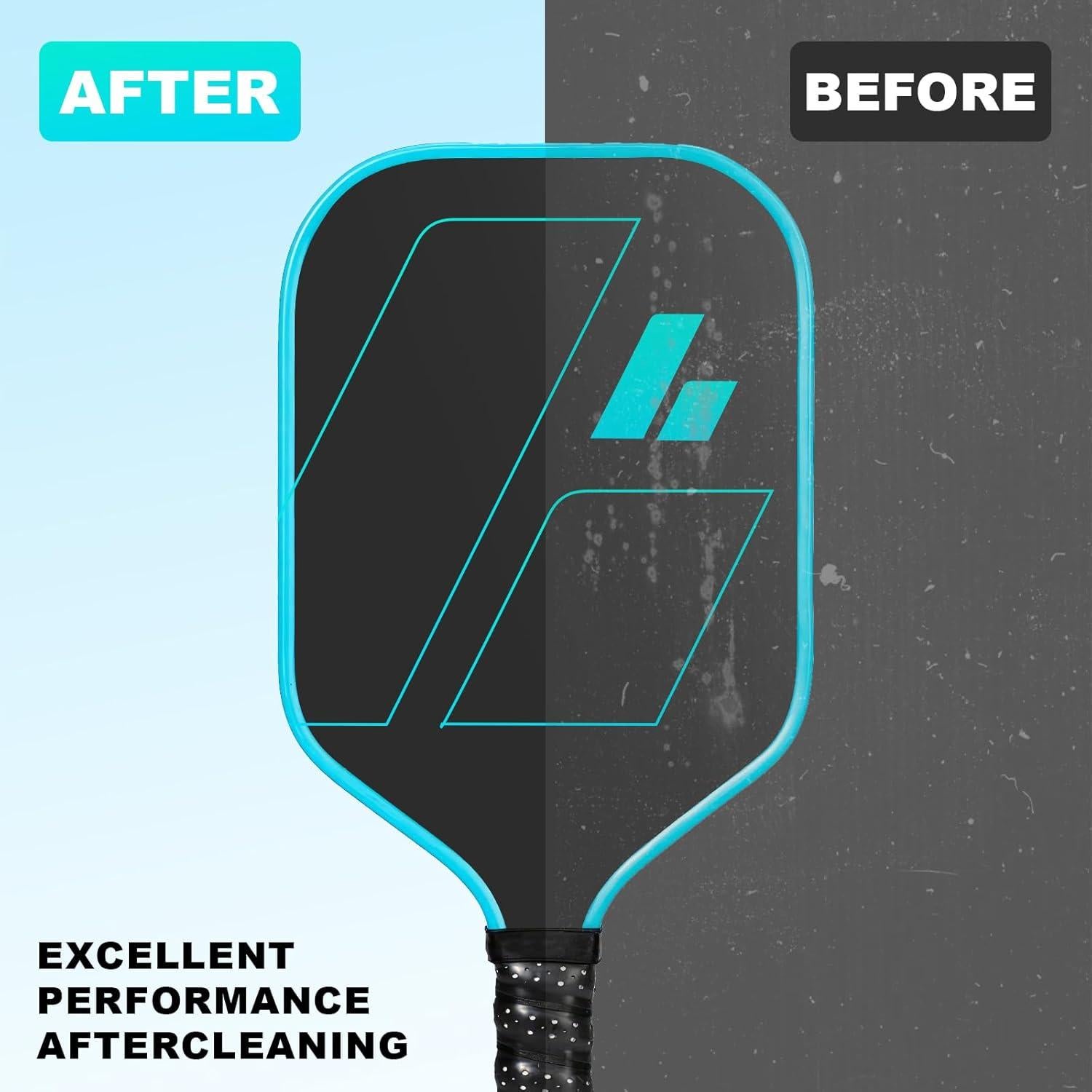 Borrador Limpiador de Palas de Pickleball BaayCerrie - Fibra de Carbono