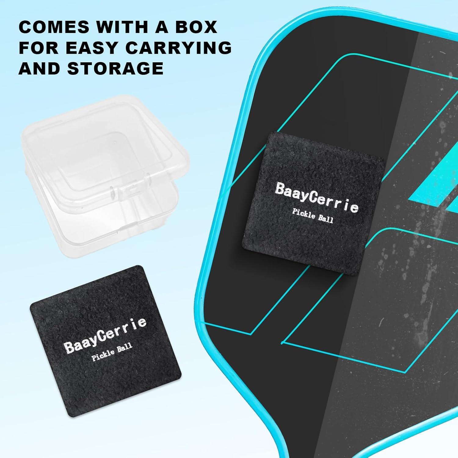 Borrador Limpiador de Palas de Pickleball BaayCerrie - Fibra de Carbono