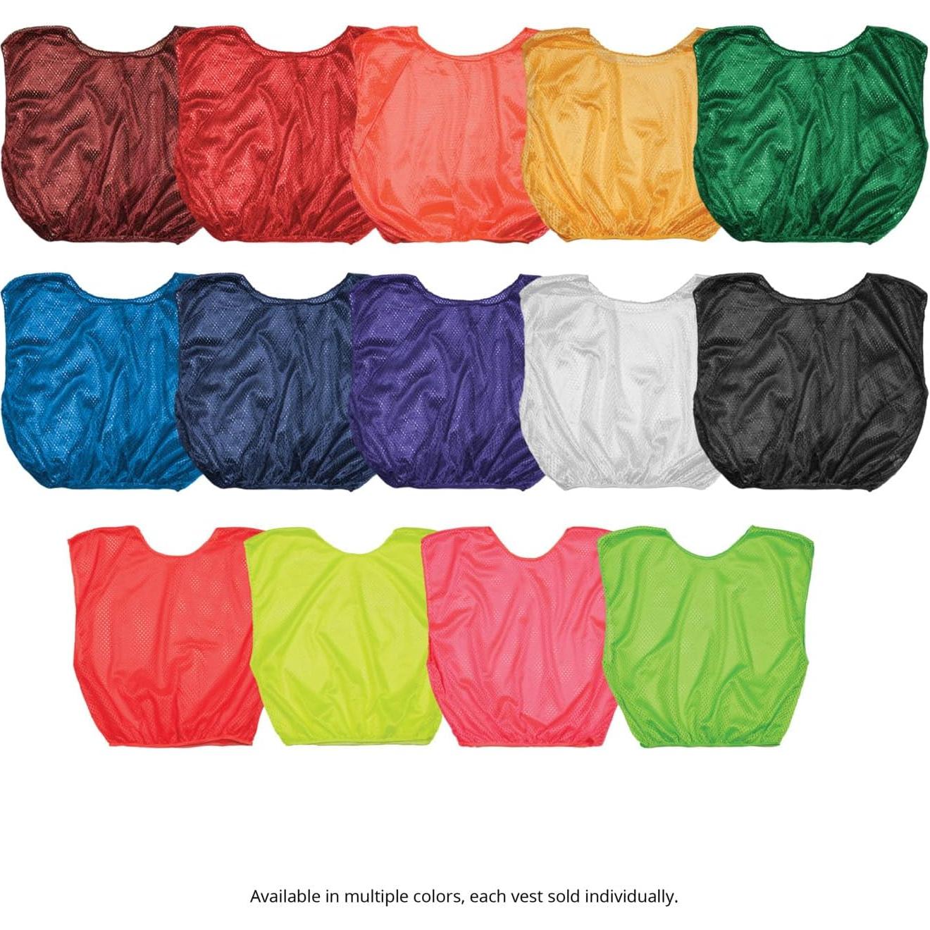 Chaleco de Práctica Unisex Adulto Champion Sports - Paquete de 12