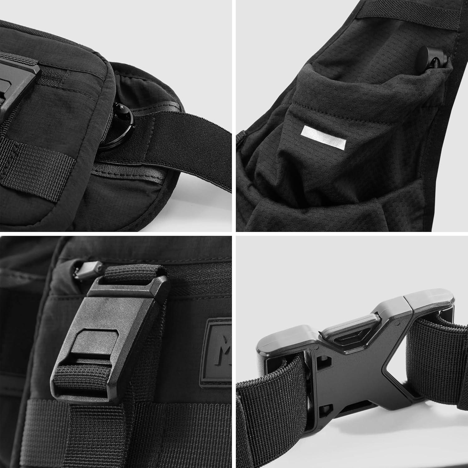 Chaleco de Correr 2-en-1 MVRK para Hombres - Ultra-Ligero y Resistente al Agua