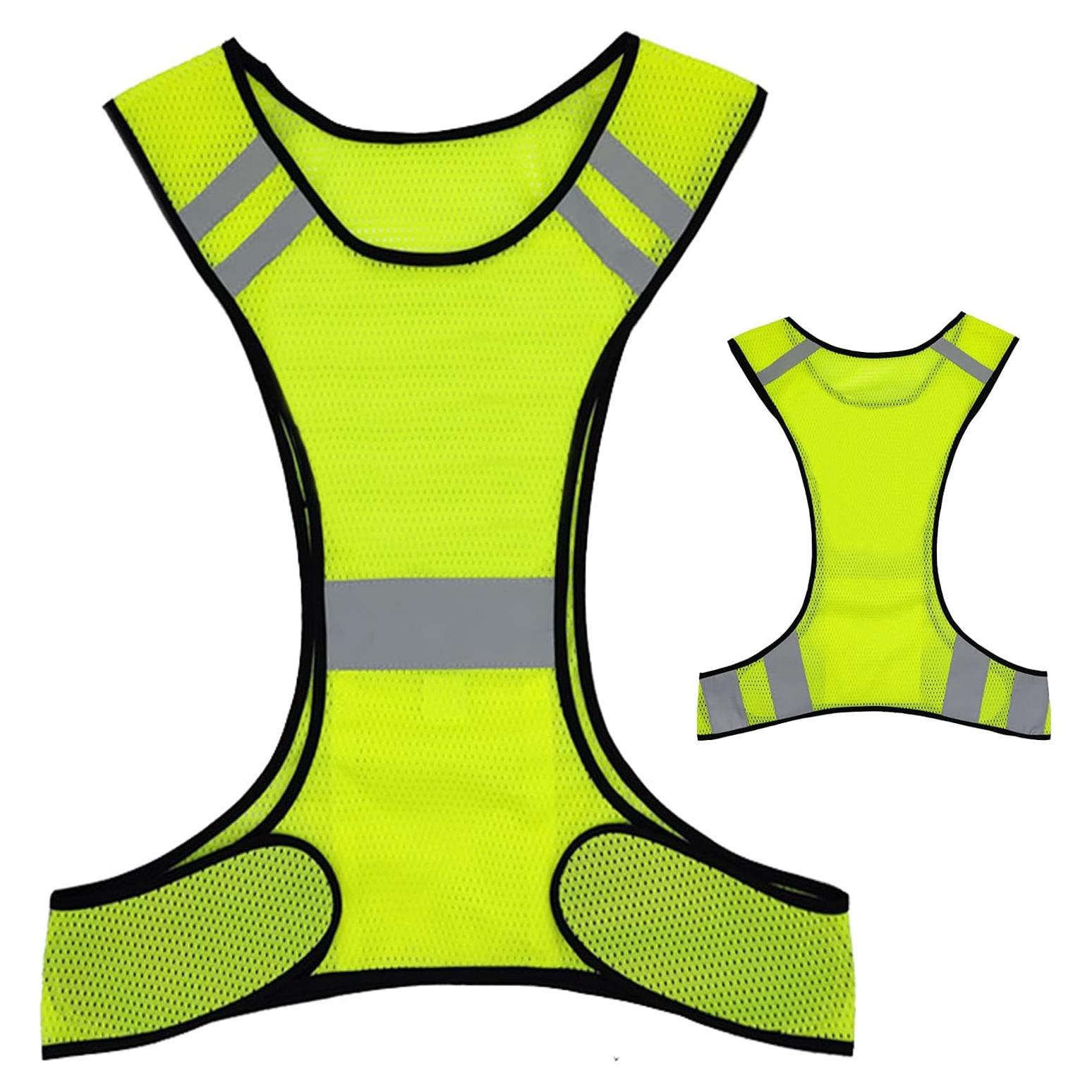 Chaleco Reflectante AUOON para Correr y Ciclismo - Alta Visibilidad