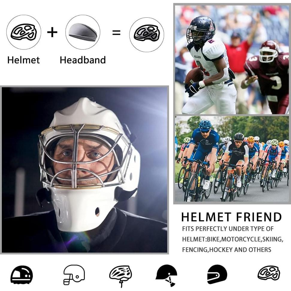 12 Diademas Deportivas LoayBhok Unisex Antideslizantes