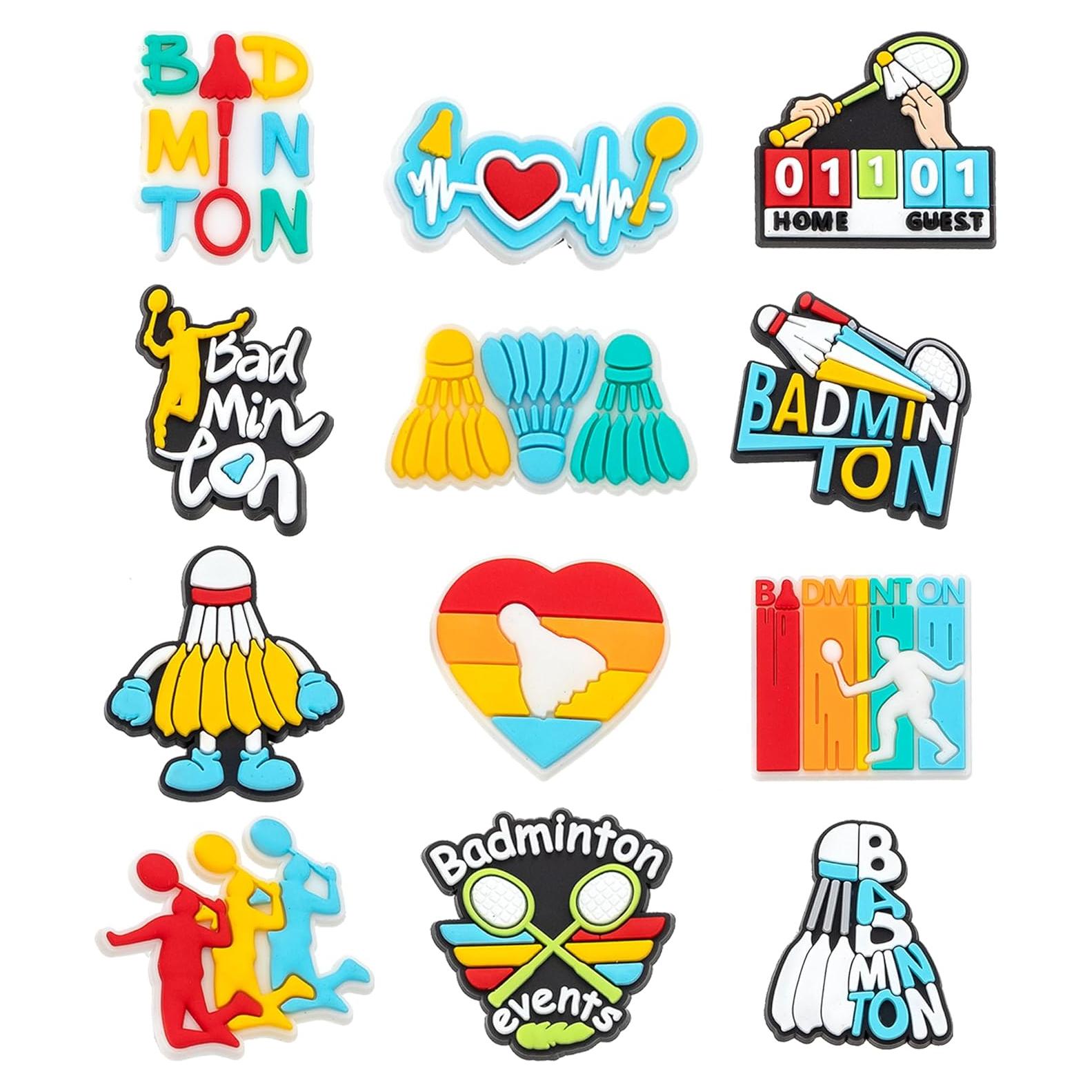 Encantos para Zapatos Deportivos MelleFlarynsun - 12 Piezas