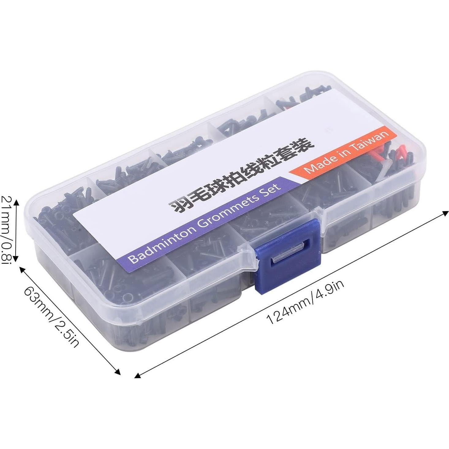 Grommets para Raquetas de Bádminton HERCHR - 1 Caja Universal