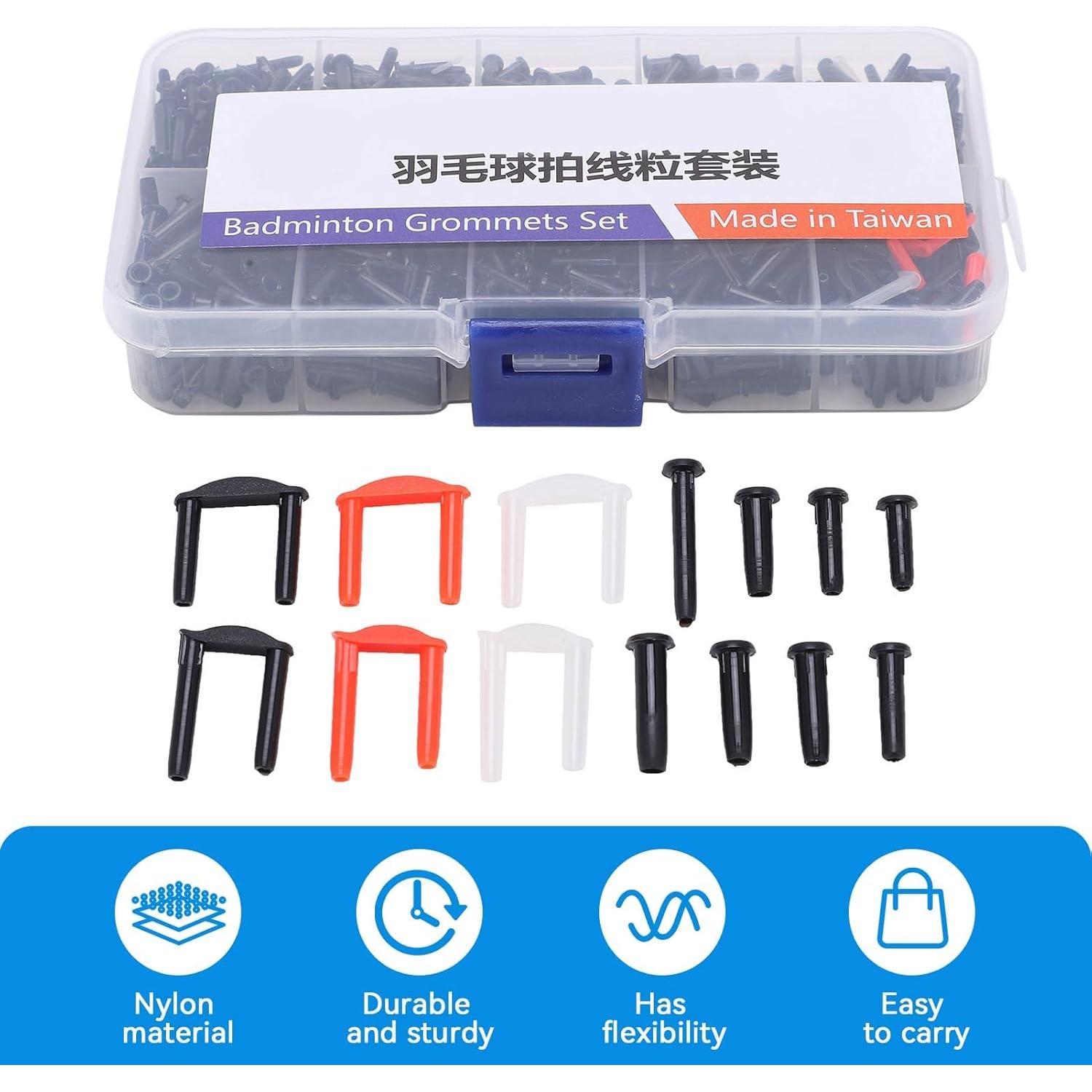 Grommets para Raquetas de Bádminton HERCHR - 1 Caja Universal