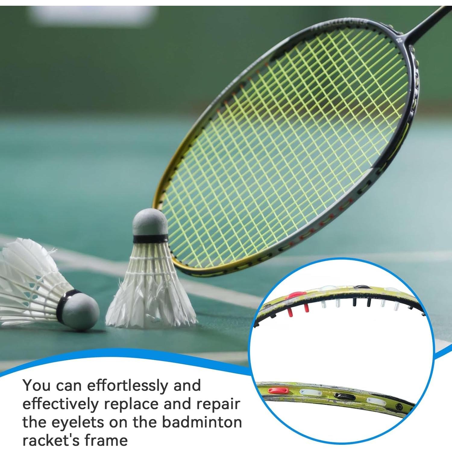 Grommets para Raquetas de Bádminton HERCHR - 1 Caja Universal