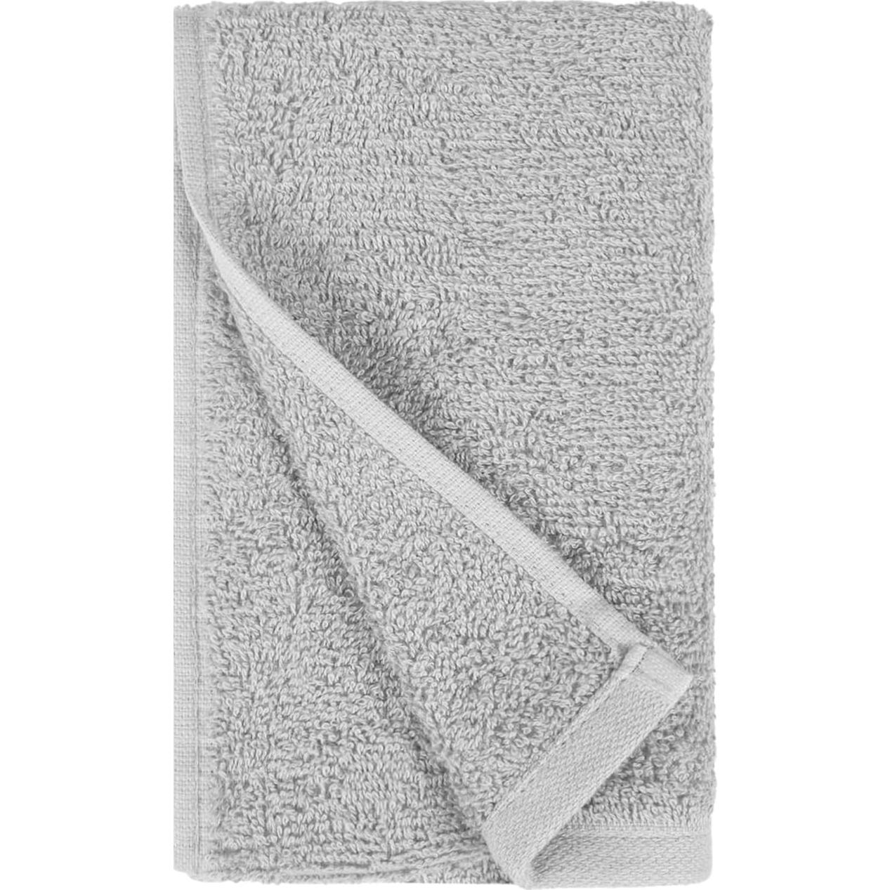 Toallas de Mano de Algodón Amazon Basics, Paquete de 12, Gris