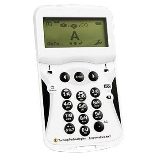 ResponseCard NXT Clicker Estudiantil Turning Technologies