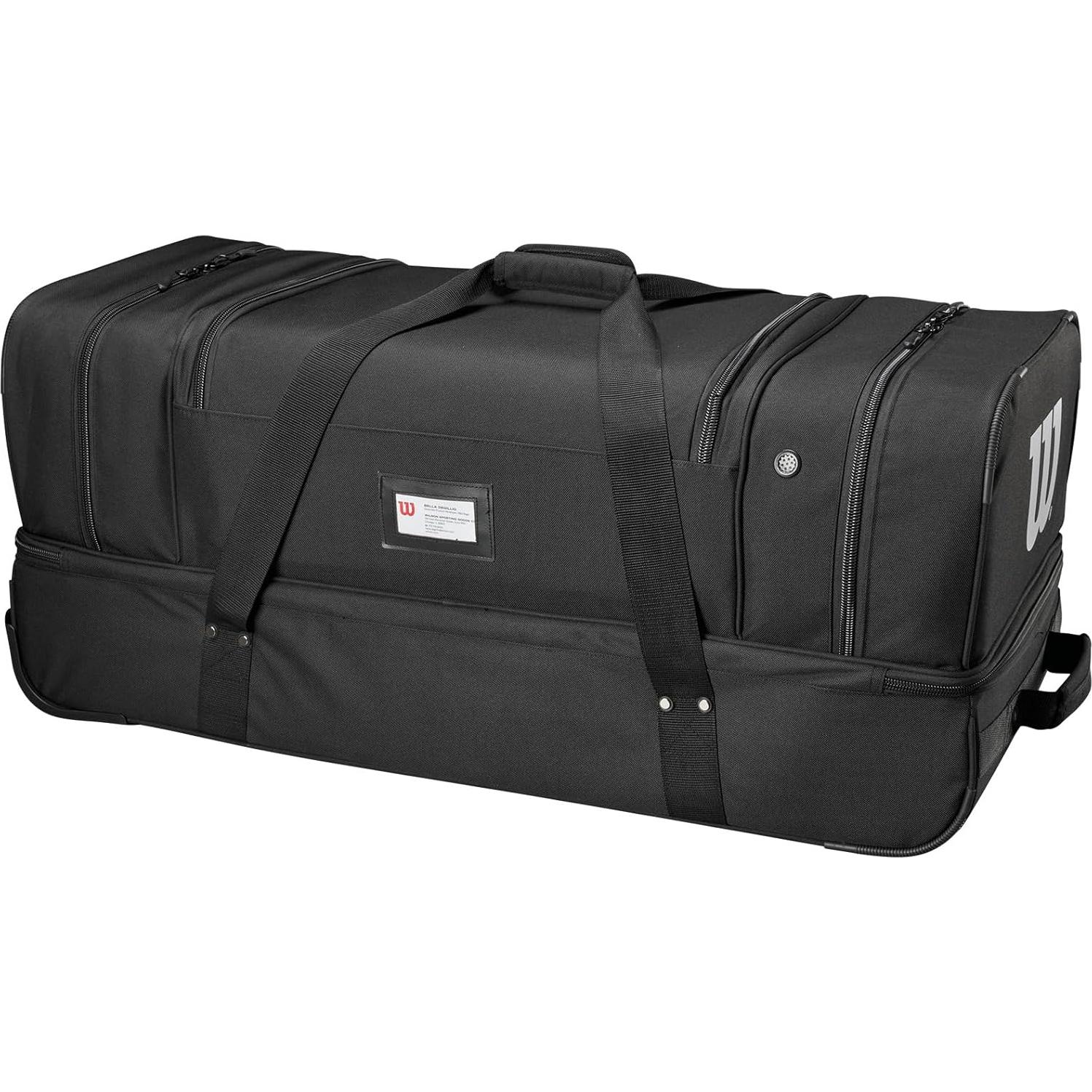 Bolsa de Equipo con Ruedas Wilson Umpire V2 - Negra 91.4cm