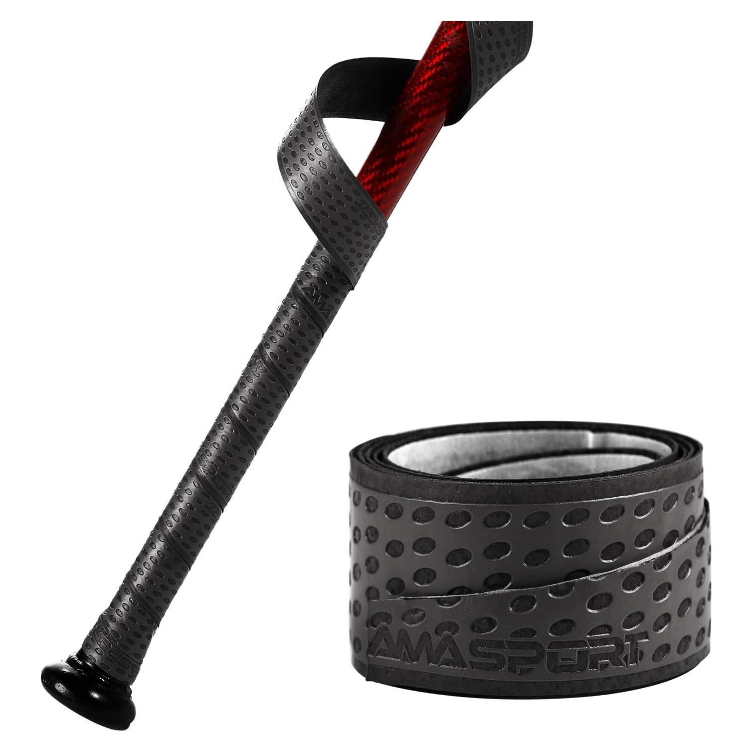Cinta de agarre para bate de béisbol INSUM 1.1mm Negro