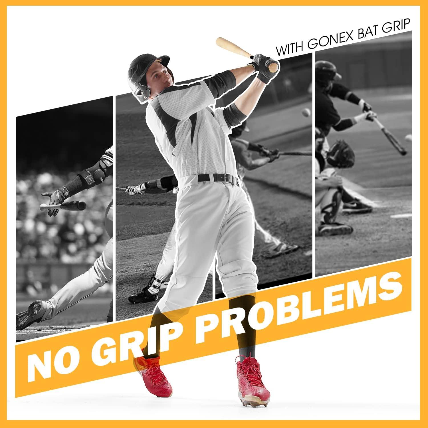 Cinta de Agarre Gonex para Bate de Béisbol 1020mm Antideslizante