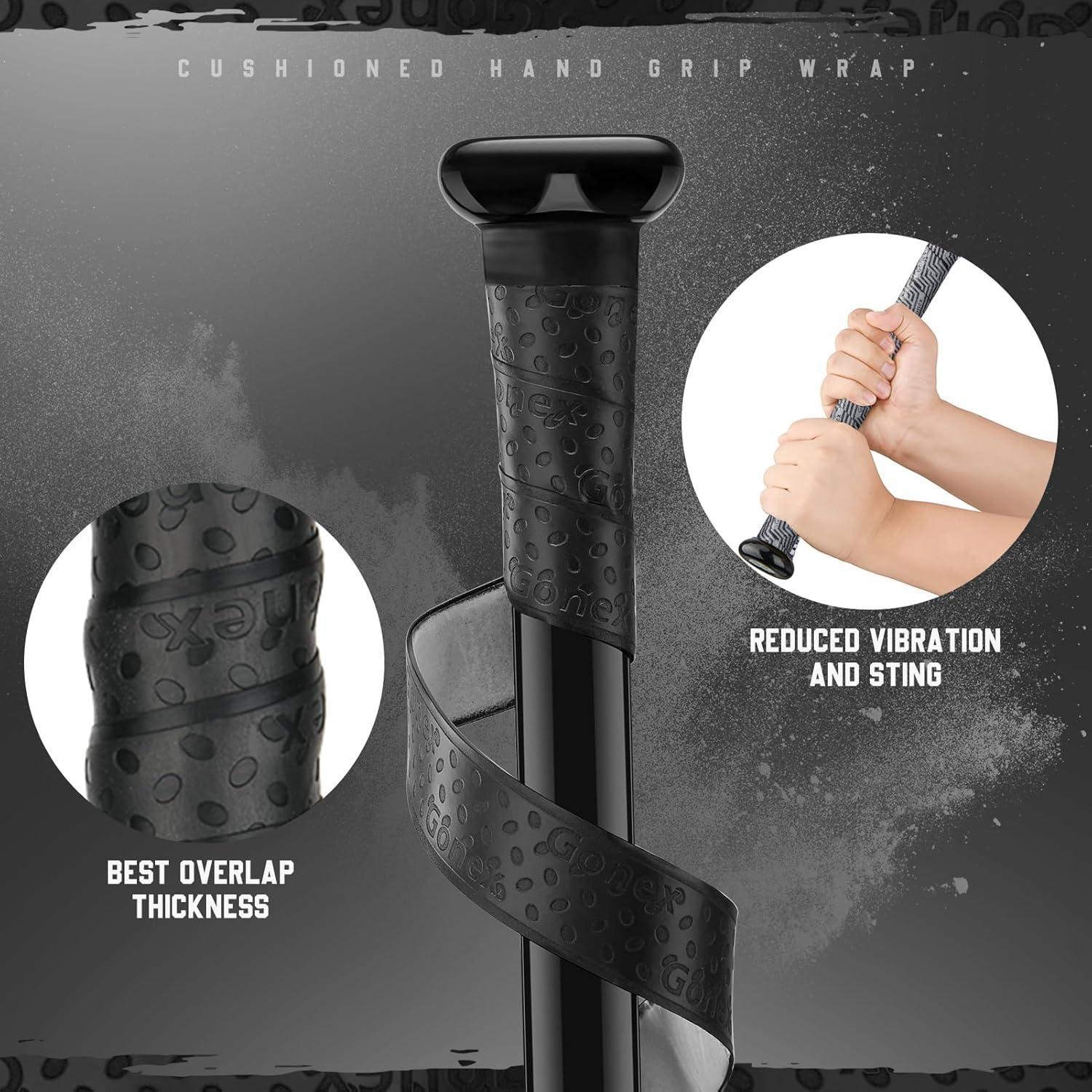 Cinta de Agarre Gonex para Bate de Béisbol 1020mm Antideslizante