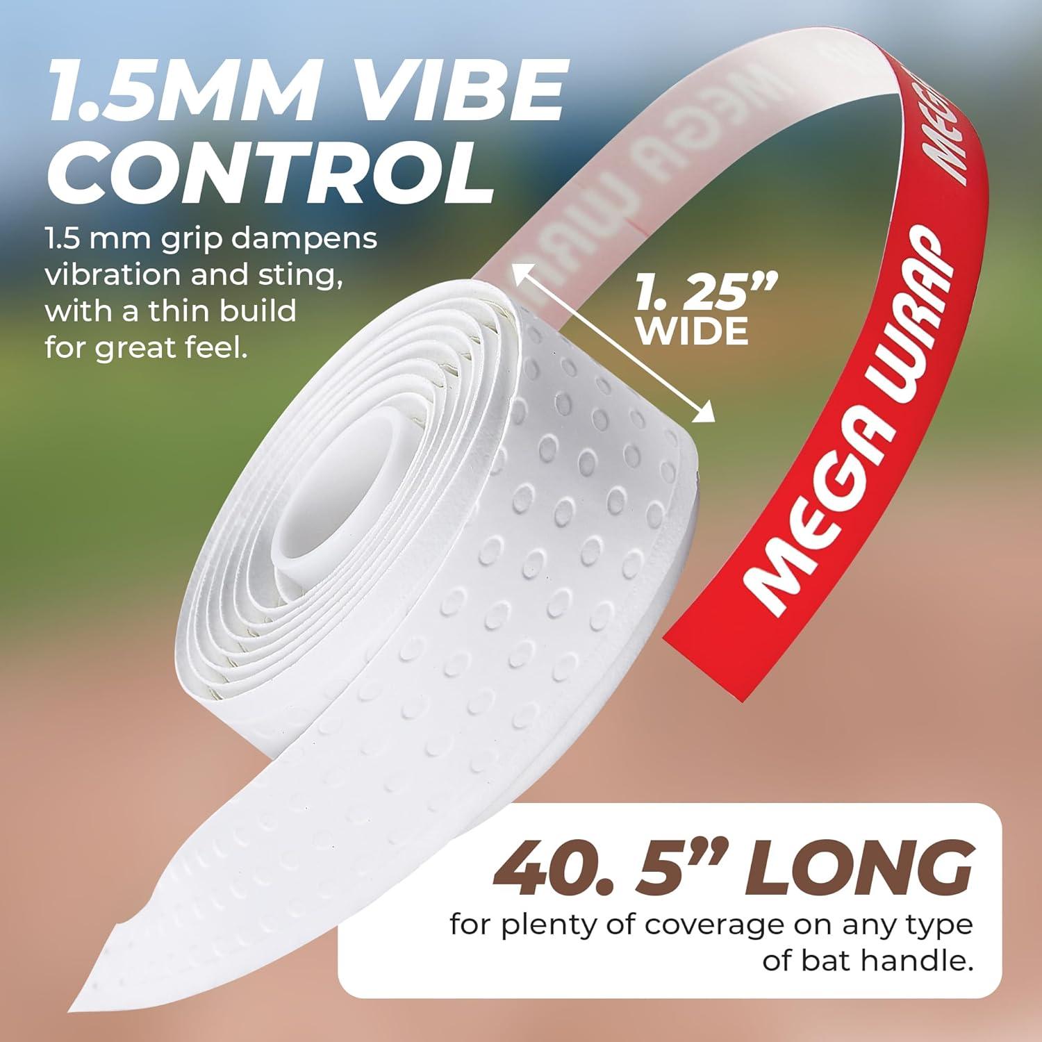 Agarre para Bate Hot Glove Mega Wrap 1.5mm Sintético