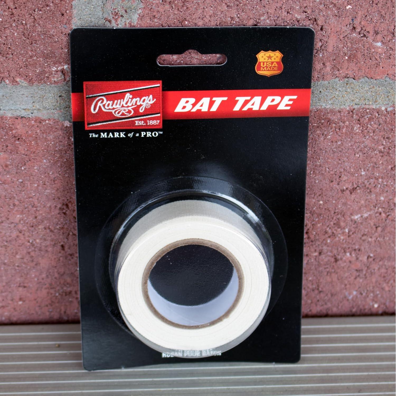 Cinta para Bate Rawlings 1.9 cm x 76.2 cm Blanco Béisbol/Sóftbol