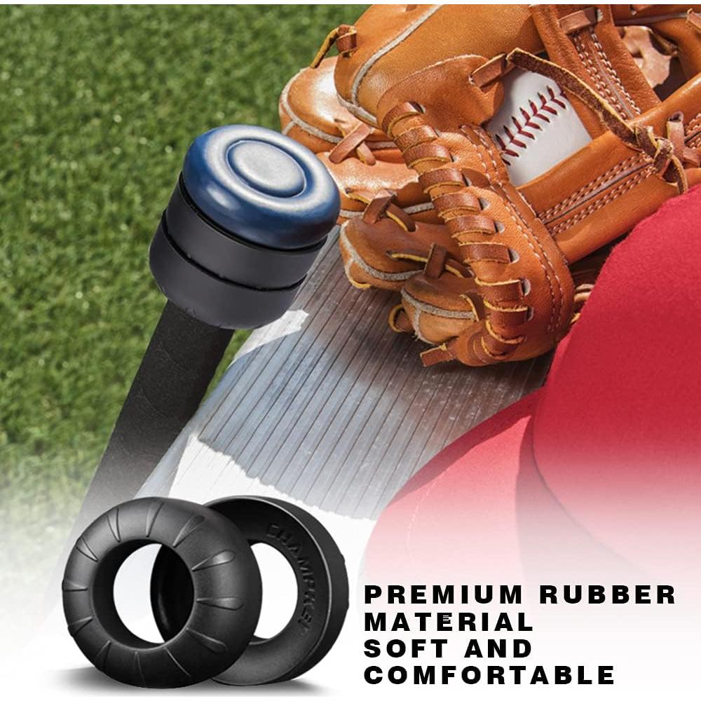 Anillos de Choke Up CHAMPKEY 4 Pack para Béisbol y Softbol