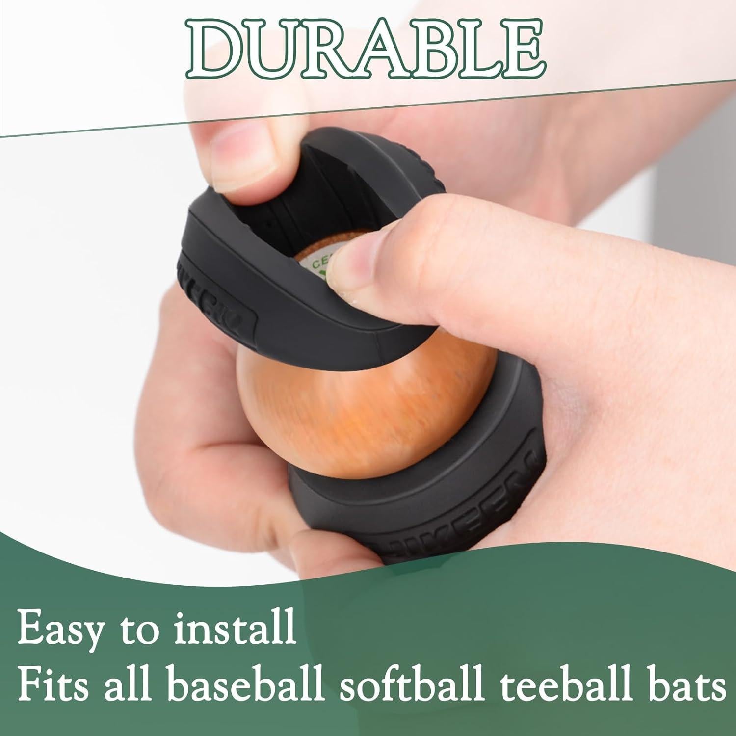 Hikeen 6 Anillos de Agarre para Bate de Béisbol Choke Up