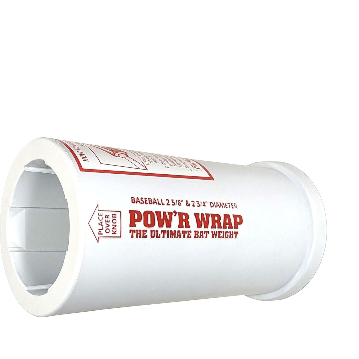 Peso de bate Pow'r Wrap 680g para béisbol, barril grande