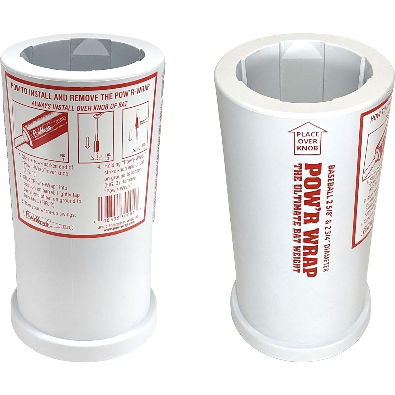 Peso de bate Pow'r Wrap 680g para béisbol, barril grande