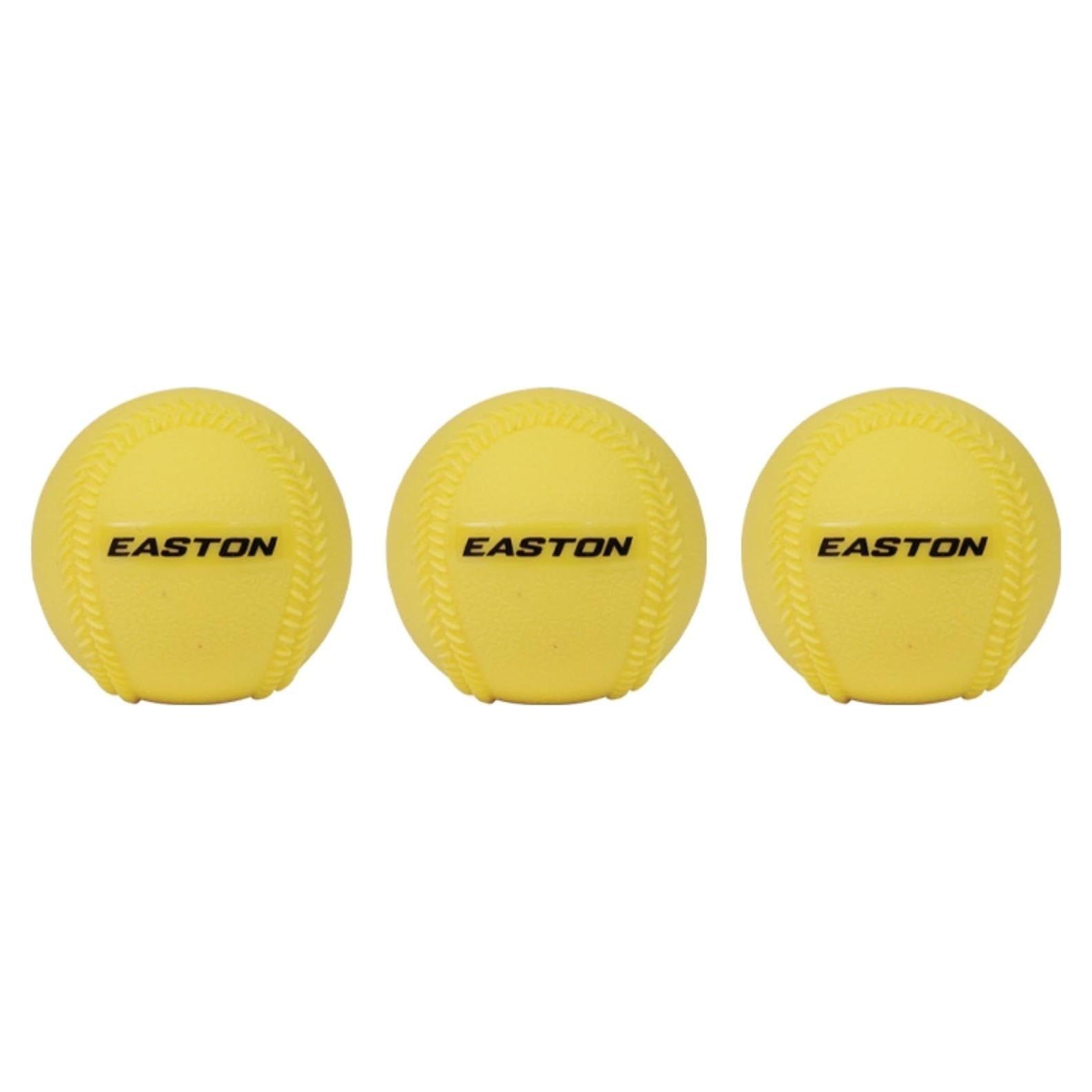 Pelotas de Entrenamiento Pesadas Easton 3pk 9" Amarillo