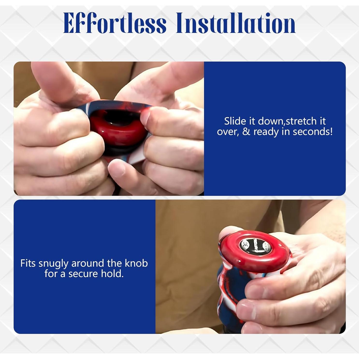 Cinta de agarre para bate de béisbol LUODAKA 110cm con pomo