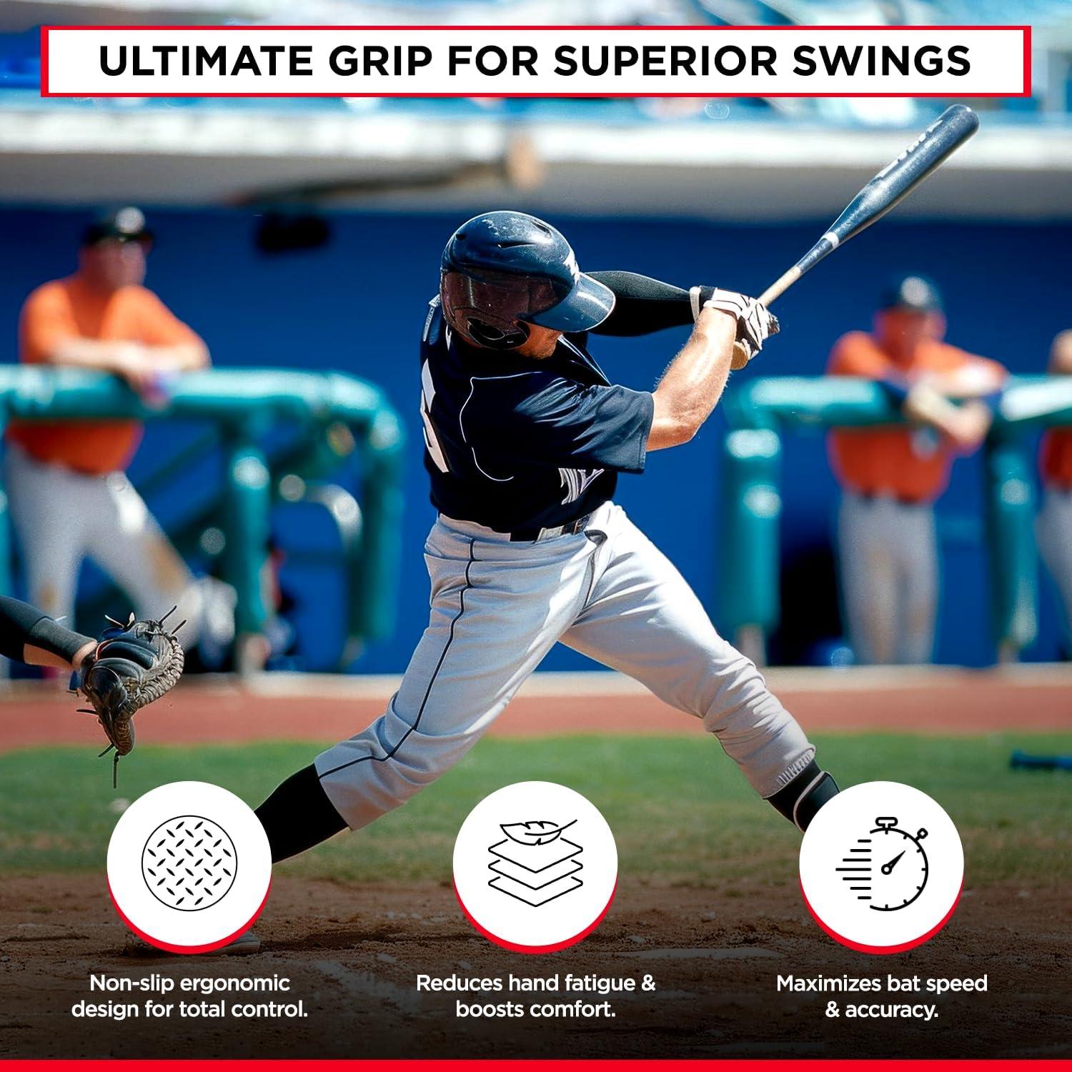 Empuñadura Grip-N-Rip II Softbol Antideslizante 5.4x3.9cm