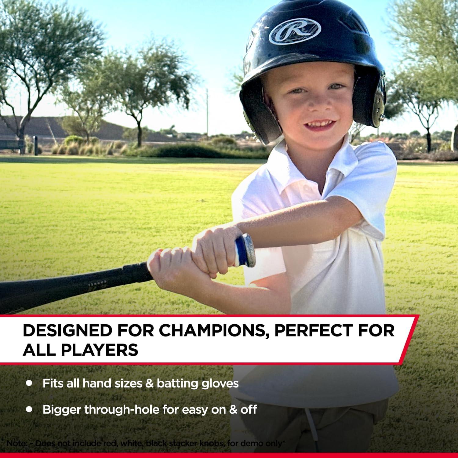 Empuñadura Grip-N-Rip II para Bate de Softbol Azul-Gris