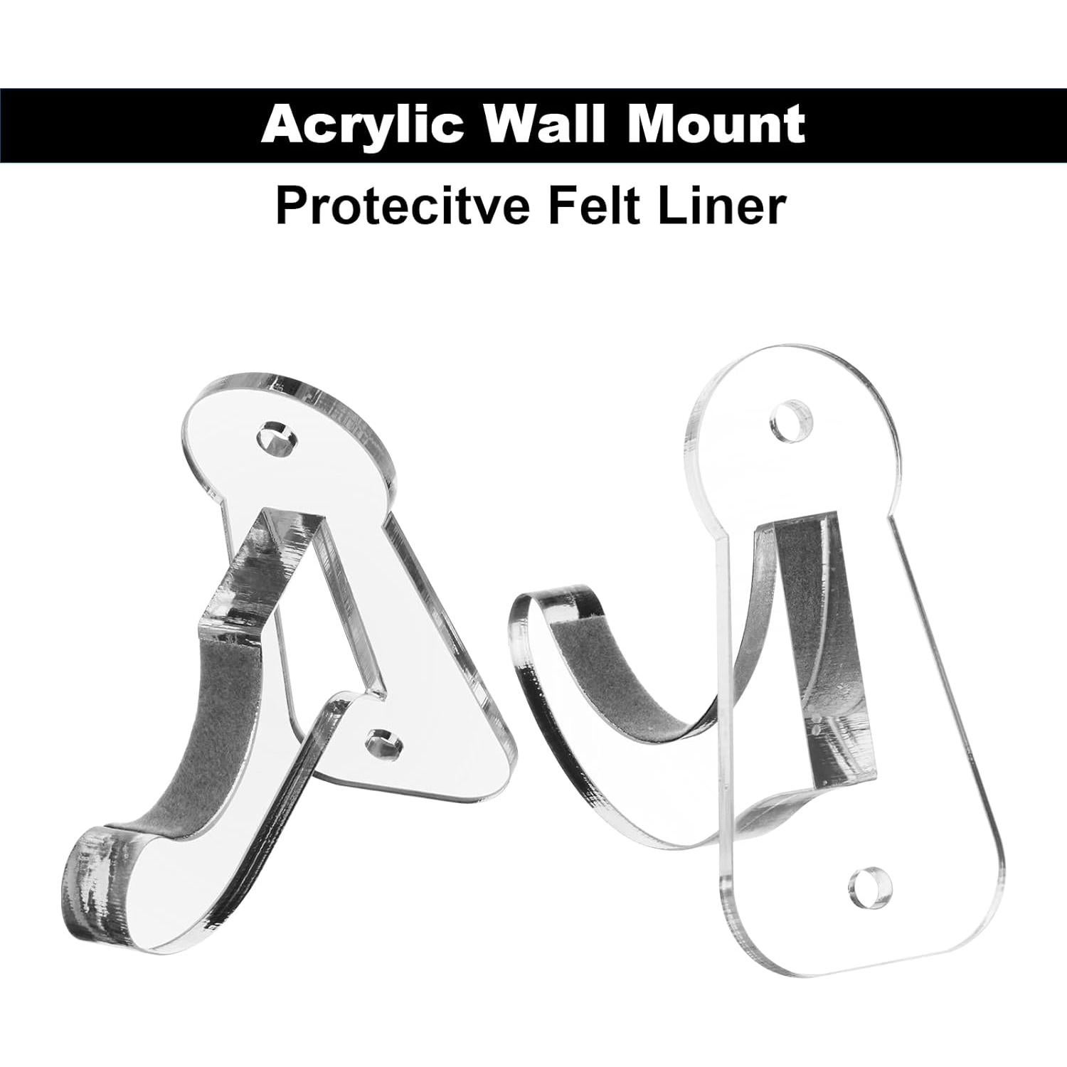 Soporte de Montaje en Pared Cosmos para Bate de Béisbol Acrílico