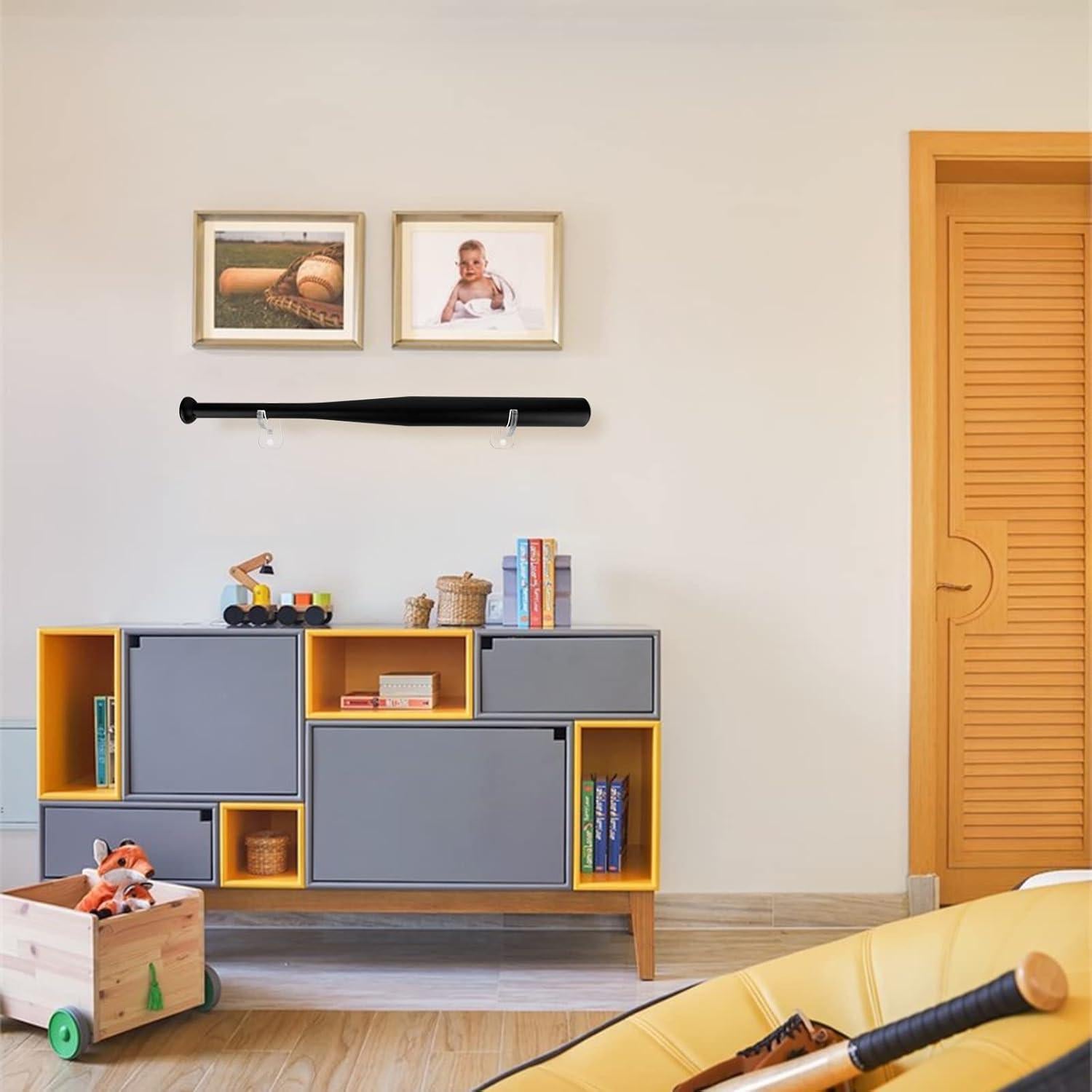 Soporte de Montaje en Pared Cosmos para Bate de Béisbol Acrílico